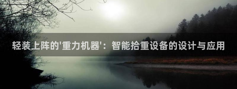 顺盈娱乐官网登录：轻装上阵的\'重力机器\'：智能拾重设备的