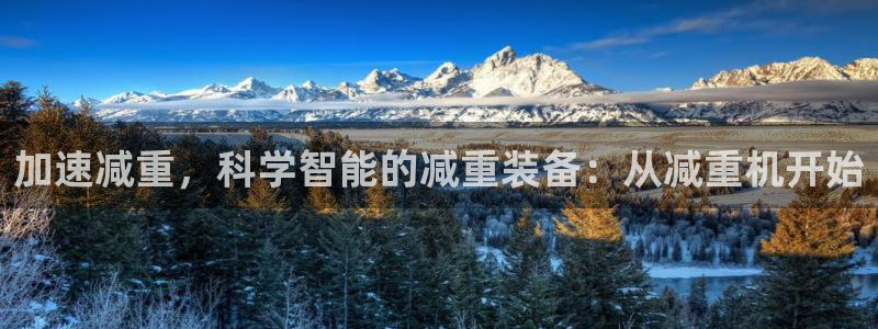 顺盈娱乐322901：加速减重，科学智能的减重装备：从减重机