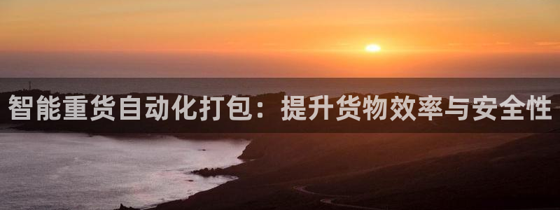 顺盈娱乐彩票官网：智能重货自动化打包：提升货物效率与安全性